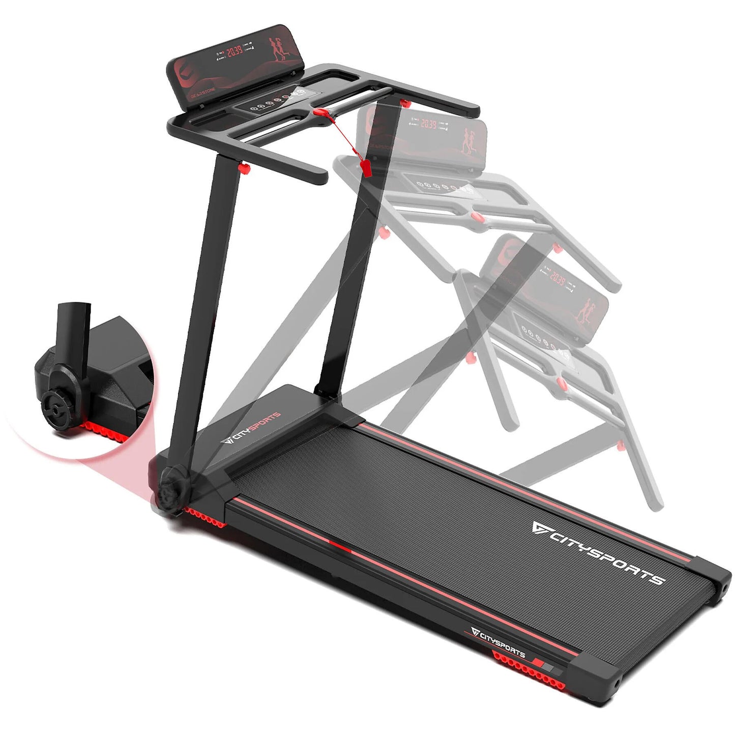 Tapis de Course Pliable CITYSPORTS