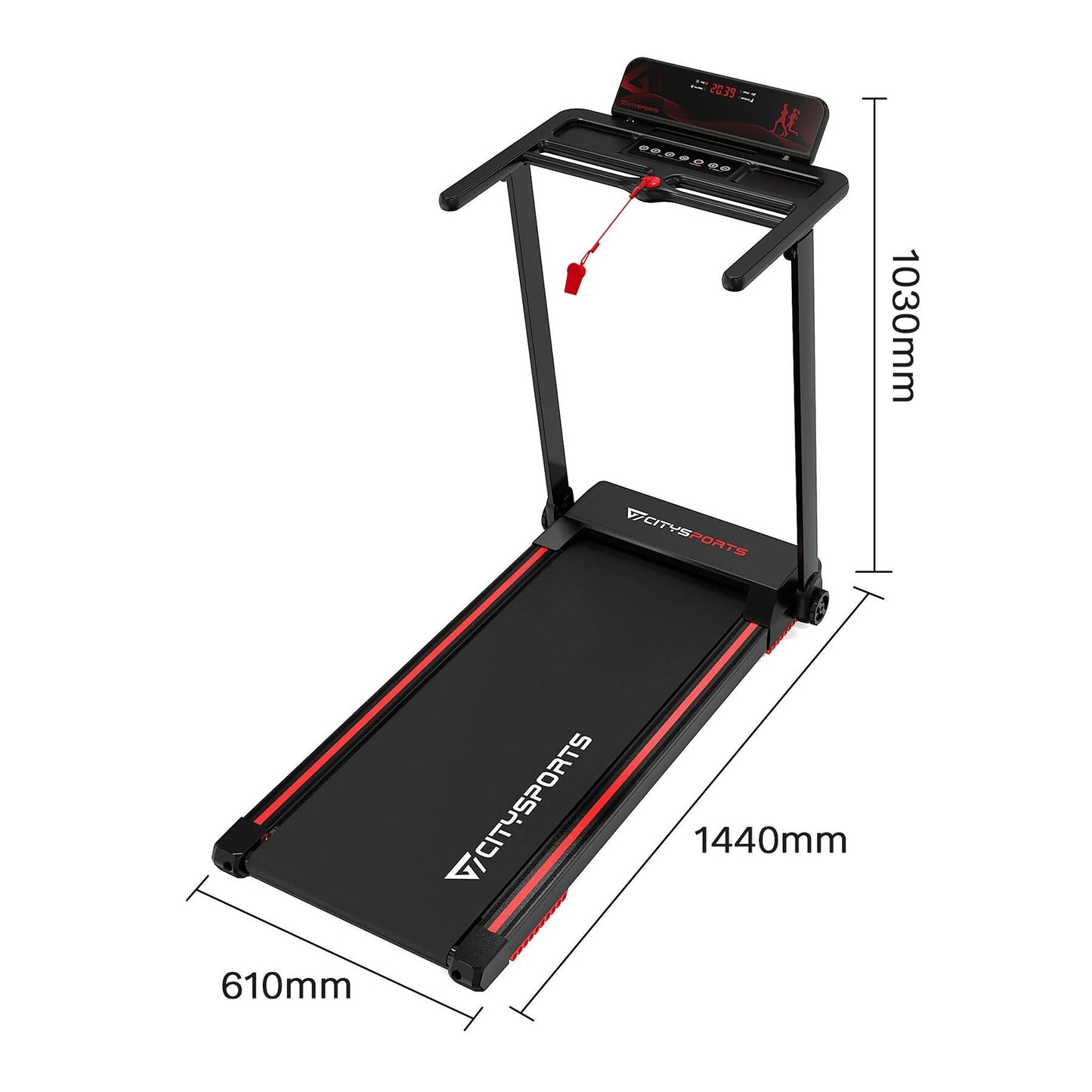 Tapis de Course Pliable CITYSPORTS